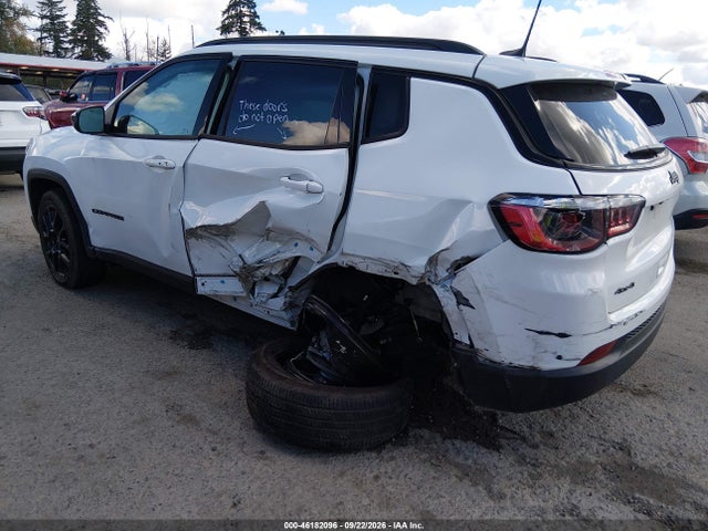 2025 Jeep Compass Latitude 4x4 მანქანა იყიდება აუქციონზე, vin: 3C4NJDBN6ST606007, აუქციონის ნომერი: 46182096