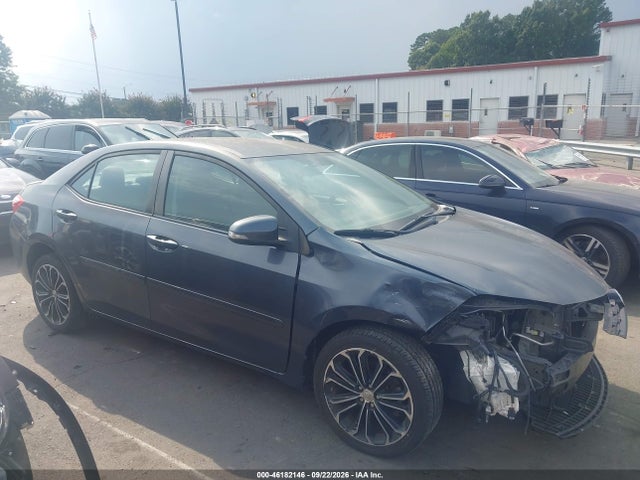 Продажа на аукционе авто 2015 Toyota Corolla S Plus, vin: 5YFBURHE4FP313780, номер лота: 46182146