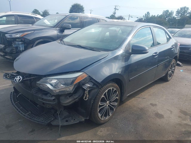Продажа на аукционе авто 2015 Toyota Corolla S Plus, vin: 5YFBURHE4FP313780, номер лота: 46182146