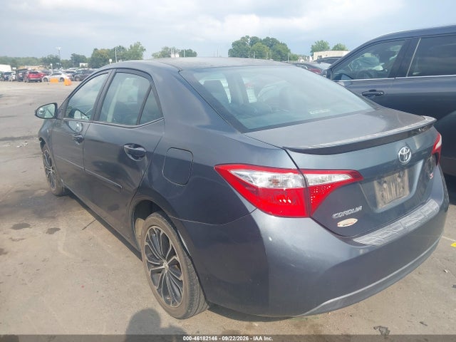 Продажа на аукционе авто 2015 Toyota Corolla S Plus, vin: 5YFBURHE4FP313780, номер лота: 46182146
