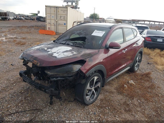 2017 Hyundai Tucson Limited მანქანა იყიდება აუქციონზე, vin: KM8J33A20HU335983, აუქციონის ნომერი: 46182211