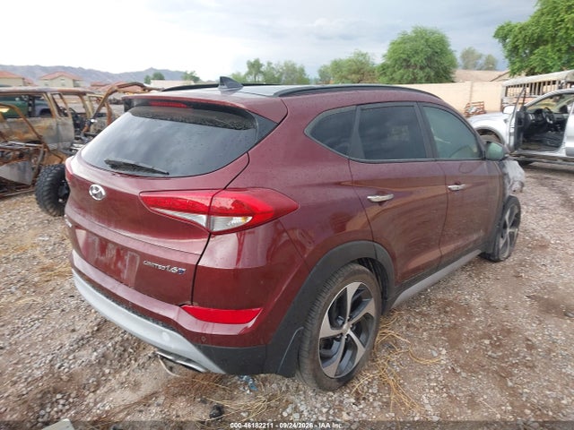 2017 Hyundai Tucson Limited მანქანა იყიდება აუქციონზე, vin: KM8J33A20HU335983, აუქციონის ნომერი: 46182211