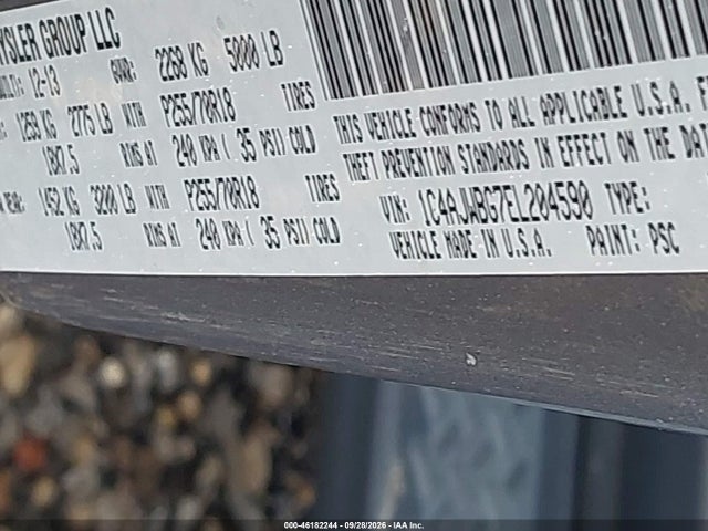 Aukcja sprzedaży 2014 Jeep Wrangler Sahara, vin: 1C4AJWBG7EL204590, numer aukcji: 46182244