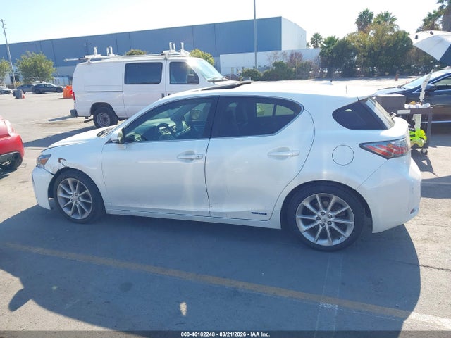 Продажа на аукционе авто 2012 Lexus Ct 200h Premium, vin: JTHKD5BH2C2095035, номер лота: 46182248