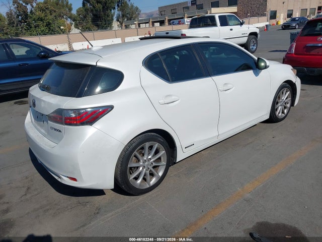 Продажа на аукционе авто 2012 Lexus Ct 200h Premium, vin: JTHKD5BH2C2095035, номер лота: 46182248