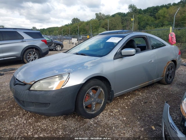 46182257 :رقم المزاد ، 1HGCM72643A008338 vin ، 2003 Honda Accord 2.4 Ex مزاد بيع