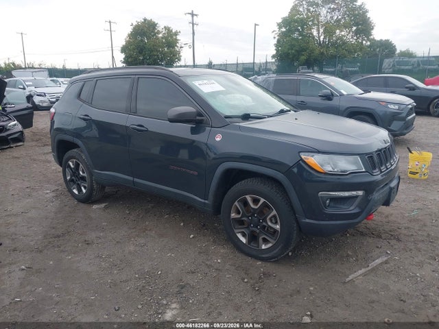 2018 Jeep Compass Trailhawk 4x4 მანქანა იყიდება აუქციონზე, vin: 3C4NJDDB1JT179885, აუქციონის ნომერი: 46182266