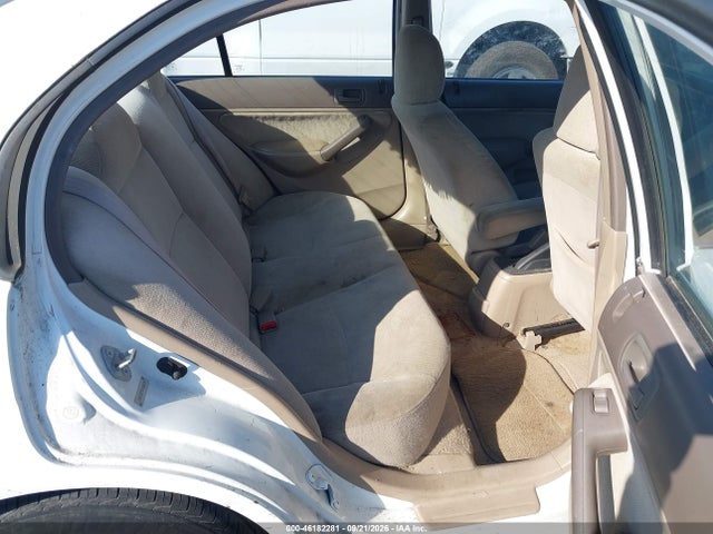 46182281 :رقم المزاد ، 2HGES25791H610138 vin ، 2001 Honda Civic Ex مزاد بيع