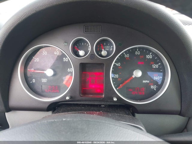 2000 Audi Tt მანქანა იყიდება აუქციონზე, vin: TRUTC28N1Y1000441, აუქციონის ნომერი: 46182540
