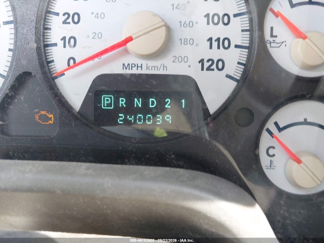 2008 Dodge Ram 1500 Slt მანქანა იყიდება აუქციონზე, vin: 1D7HA18248J107995, აუქციონის ნომერი: 46182605