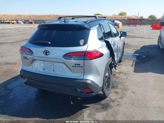 2026 Toyota Corolla Cross Hybrid Xse მანქანა იყიდება აუქციონზე, vin: 7MUFBABG2TV094586, აუქციონის ნომერი: 46182668