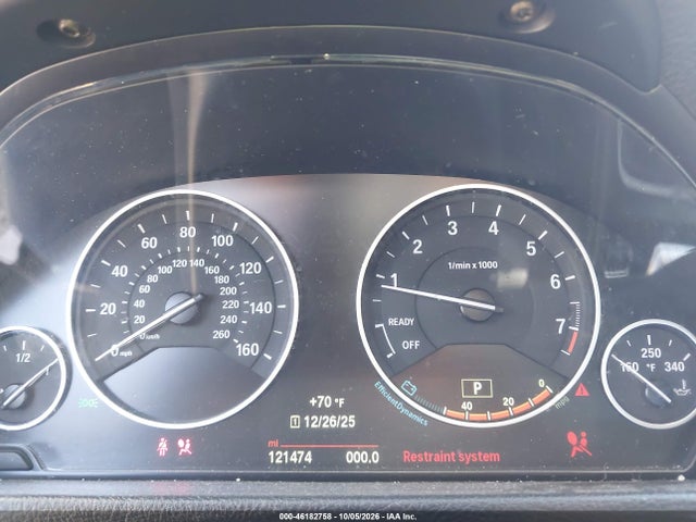 2015 Bmw 328i Xdrive მანქანა იყიდება აუქციონზე, vin: WBA3B5G59FNS17027, აუქციონის ნომერი: 46182758