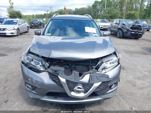 2015 Nissan Rogue Sl მანქანა იყიდება აუქციონზე, vin: 5N1AT2MV4FC852335, აუქციონის ნომერი: 46182772
