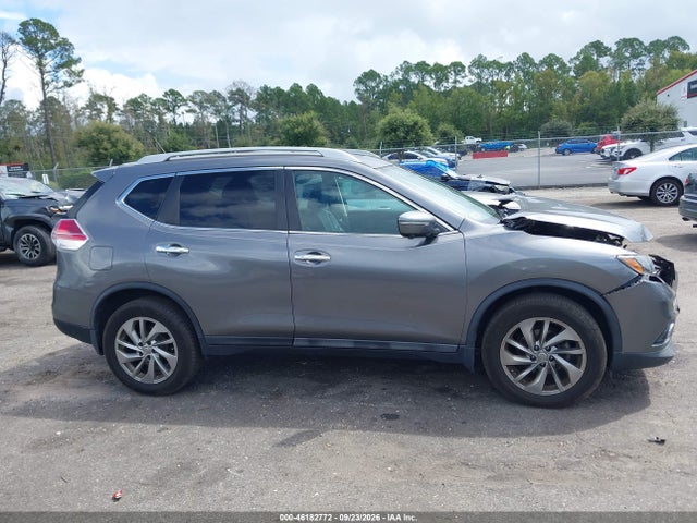 2015 Nissan Rogue Sl მანქანა იყიდება აუქციონზე, vin: 5N1AT2MV4FC852335, აუქციონის ნომერი: 46182772