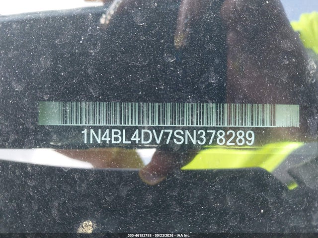 Продажа на аукционе авто 2025 Nissan Altima Sv Fwd, vin: 1N4BL4DV7SN378289, номер лота: 46182788