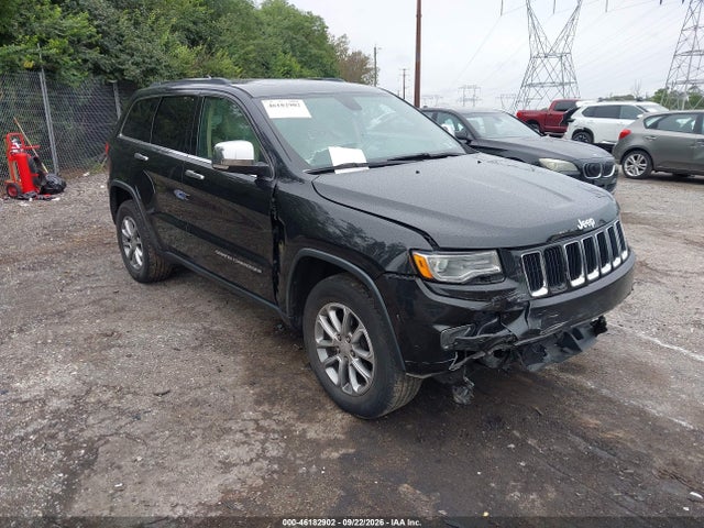 Продаж на аукціоні авто 2015 Jeep Grand Cherokee Limited, vin: 1C4RJEBG9FC235404, номер лоту: 46182902