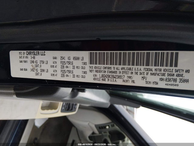 Продажа на аукционе авто 2008 Jeep Liberty Sport, vin: 1J8GN28K28W230917, номер лота: 46182930