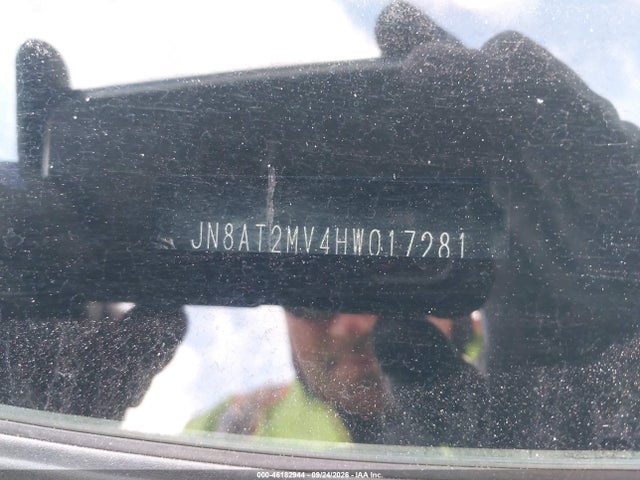 2017 Nissan Rogue Sv მანქანა იყიდება აუქციონზე, vin: JN8AT2MV4HW017281, აუქციონის ნომერი: 46182944