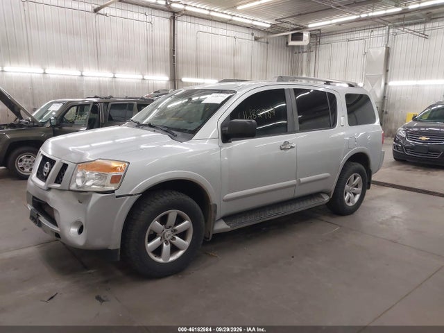 46182984 :رقم المزاد ، 5N1AA0NC2FN608274 vin ، 2015 Nissan Armada Platinum/sl/sv مزاد بيع