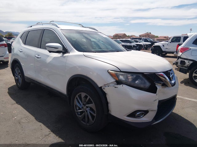 Продаж на аукціоні авто 2016 Nissan Rogue Sl, vin: 5N1AT2MT6GC745240, номер лоту: 46183003
