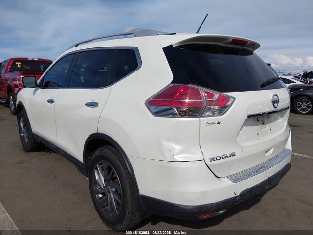 Продаж на аукціоні авто 2016 Nissan Rogue Sl, vin: 5N1AT2MT6GC745240, номер лоту: 46183003