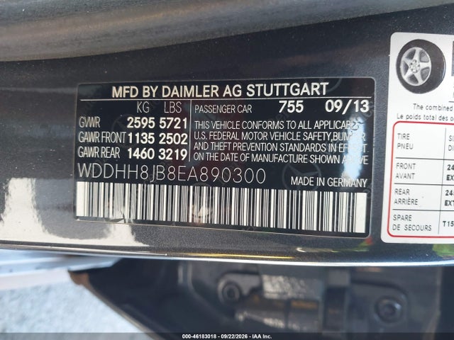 WDDHH8JB8EA890300 Mercedes-Benz E 350 4matic