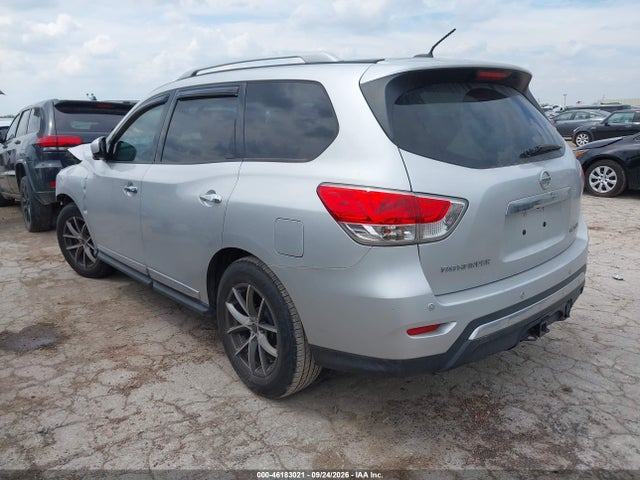 Auction sale of the 2014 Nissan Pathfinder Platinum, vin: 5N1AR2MN1EC642191, lot number: 46183021