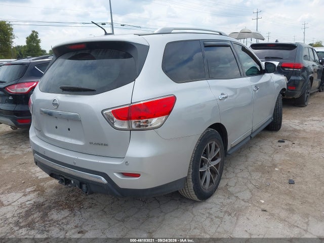 Auction sale of the 2014 Nissan Pathfinder Platinum, vin: 5N1AR2MN1EC642191, lot number: 46183021