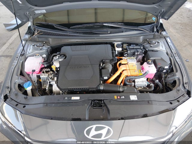 2026 Hyundai Elantra Hybrid Blue მანქანა იყიდება აუქციონზე, vin: KMHLM4DJ2TU214427, აუქციონის ნომერი: 46183033