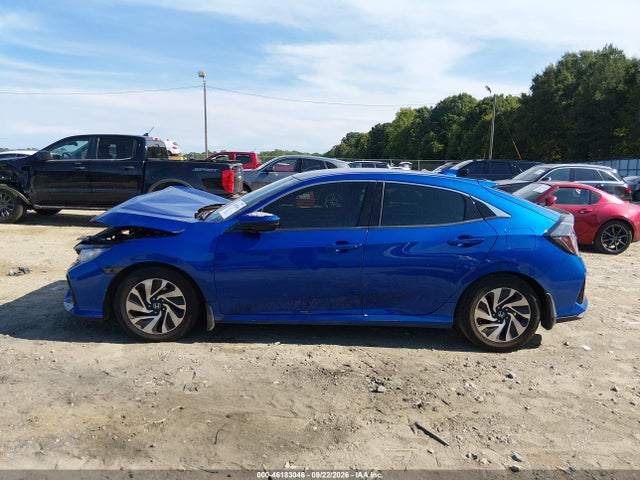 2018 Honda Civic Lx მანქანა იყიდება აუქციონზე, vin: SHHFK7H2XJU206396, აუქციონის ნომერი: 46183046