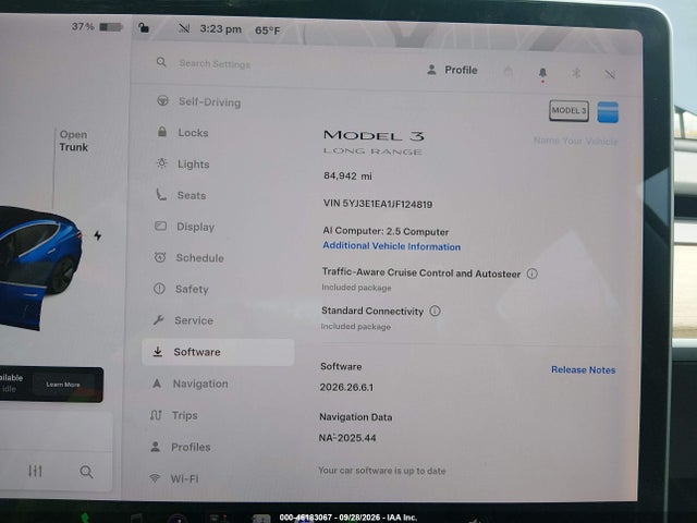 Продажа на аукционе авто 2018 Tesla Model 3, vin: 5YJ3E1EA1JF124819, номер лота: 46183067