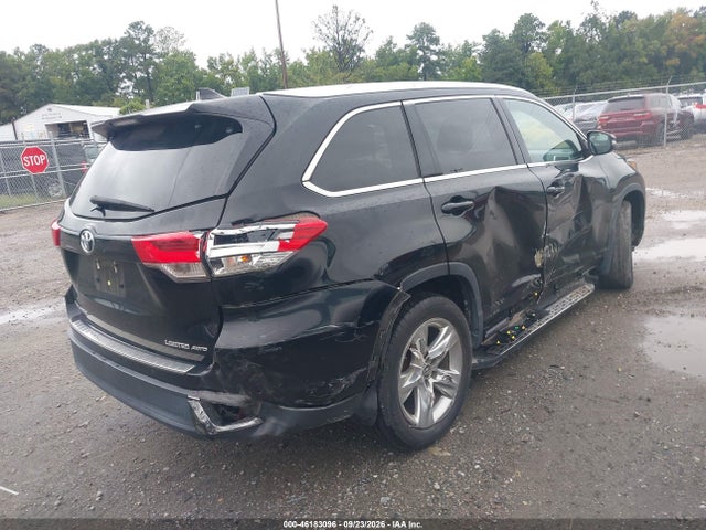 Toyota Highlander Limited 2018 5TDDZRFH1JS910358 Image 4