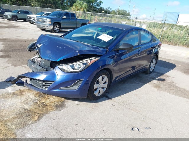 46183106 :رقم المزاد ، 5NPDH4AE3GH688066 vin ، 2016 Hyundai Elantra Se مزاد بيع