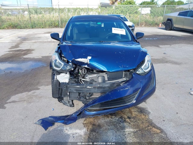 46183106 :رقم المزاد ، 5NPDH4AE3GH688066 vin ، 2016 Hyundai Elantra Se مزاد بيع