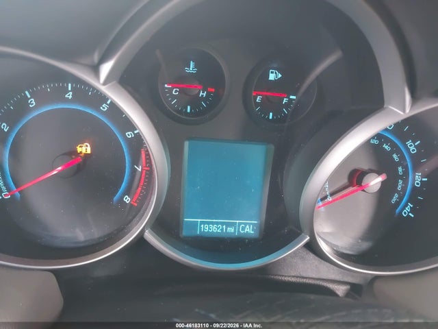 Aukcja sprzedaży 2012 Chevrolet Cruze Eco, vin: 1G1PJ5SC6C7153325, numer aukcji: 46183110