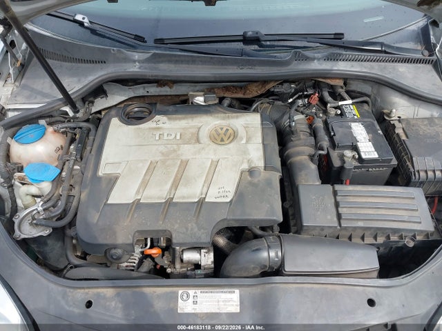 46183118 :رقم المزاد ، 3VWAL71K59M176876 vin ، 2009 Volkswagen Jetta Tdi مزاد بيع