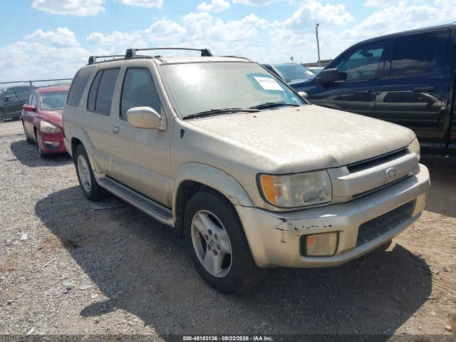 2001 Infiniti Qx4 Luxury მანქანა იყიდება აუქციონზე, vin: JNRDR07Y81W101787, აუქციონის ნომერი: 46183136
