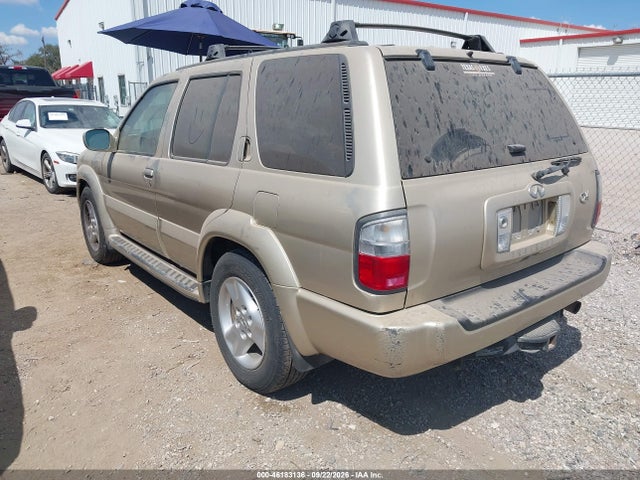 Продаж на аукціоні авто 2001 Infiniti Qx4 Luxury, vin: JNRDR07Y81W101787, номер лоту: 46183136