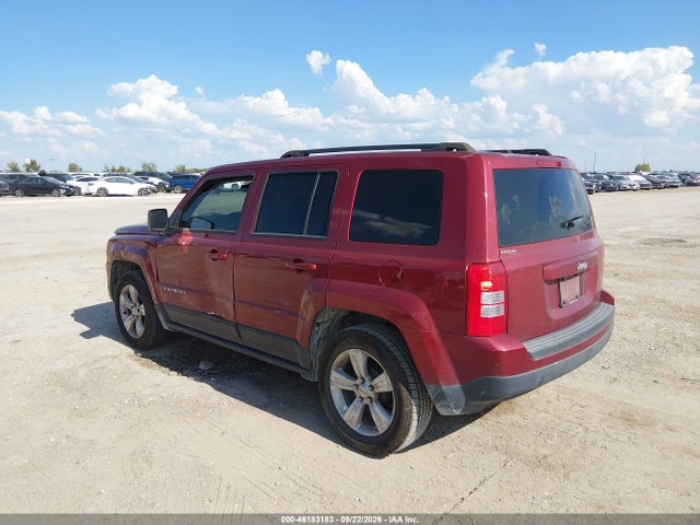 2016 Jeep Patriot Latitude მანქანა იყიდება აუქციონზე, vin: 1C4NJPFB5GD583432, აუქციონის ნომერი: 46183183