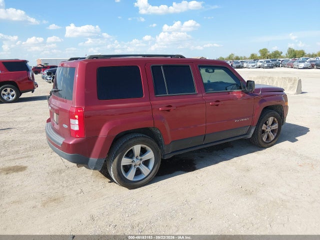 2016 Jeep Patriot Latitude მანქანა იყიდება აუქციონზე, vin: 1C4NJPFB5GD583432, აუქციონის ნომერი: 46183183