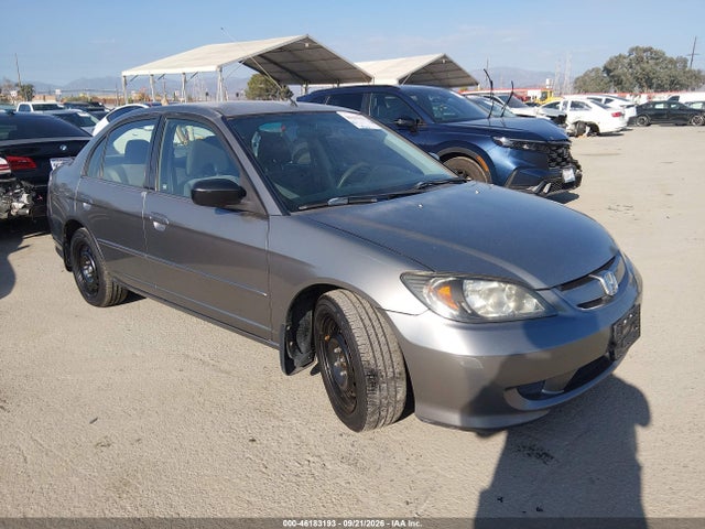 2005 Honda Civic Hybrid მანქანა იყიდება აუქციონზე, vin: JHMES96655S003051, აუქციონის ნომერი: 46183193