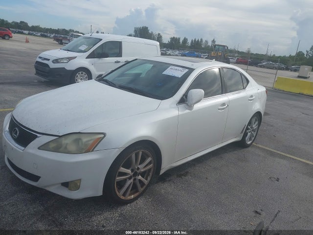 46183242 :رقم المزاد ، JTHBK262X75049886 vin ، 2007 Lexus Is 250 مزاد بيع