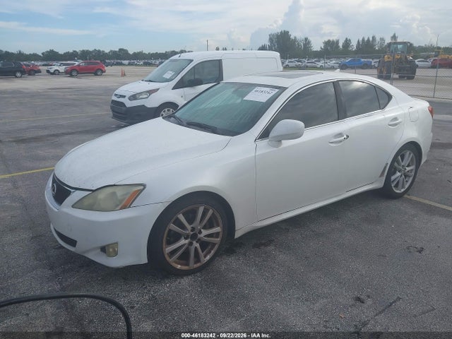46183242 :رقم المزاد ، JTHBK262X75049886 vin ، 2007 Lexus Is 250 مزاد بيع