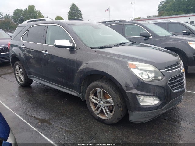 2016 Chevrolet Equinox Ltz მანქანა იყიდება აუქციონზე, vin: 2GNALDEKXG6159954, აუქციონის ნომერი: 46183267