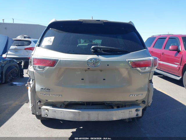 Toyota Highlander Xle V6 2016 5TDJKRFH8GS266678 Image 17