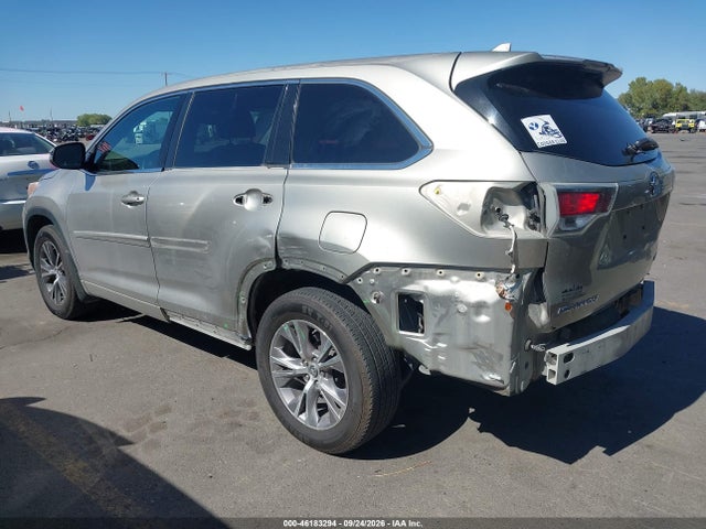 Toyota Highlander Xle V6 2016 5TDJKRFH8GS266678 Image 3