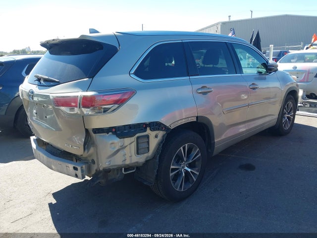 Toyota Highlander Xle V6 2016 5TDJKRFH8GS266678 Image 4