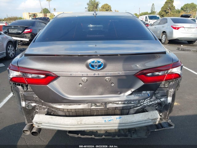 2021 Toyota Camry Se Hybrid მანქანა იყიდება აუქციონზე, vin: 4T1G31AK5MU556052, აუქციონის ნომერი: 46183324