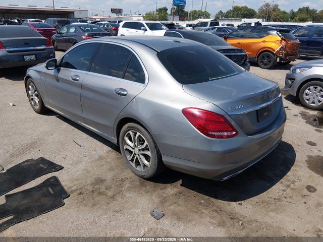 2015 Mercedes-benz C 300 4matic/luxury 4matic/sport 4matic მანქანა იყიდება აუქციონზე, vin: 55SWF4KB4FU036510, აუქციონის ნომერი: 46183429