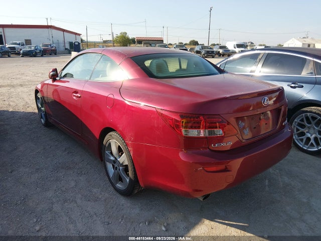 Продажа на аукционе авто 2010 Lexus Is 250c, vin: JTHFF2C2XA2512905, номер лота: 46183464
